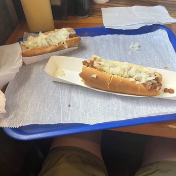 Coney Island Crystal River - Coney Island footlong and short mustard and onion - Hot Dogs Near Me - Crystal River, Florida Coney Island Crystal River - Coney Island footlong and short mustard and onion - Hot Dogs Near Me - Crystal River, Florida