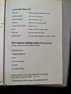 Menu photo 1 Lounge Bohemia London, XGL