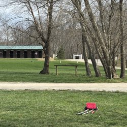 Pine Creek Cabins & Camping Resort - Trash bin, horse barn 1