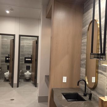 Coastal Kitchen & Bar - Very clean and spacious restroom. - Seafood Near Me - Jacksonville, Florida Coastal Kitchen & Bar - Very clean and spacious restroom. - Seafood Near Me - Jacksonville, Florida