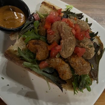 Life Bistro - Fried Shrimp Po' Boy - Vegan Near Me - Atlanta, Georgia Life Bistro - Fried Shrimp Po' Boy - Vegan Near Me - Atlanta, Georgia