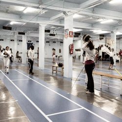 Club de Esgrima de Madrid - Tiradores en el Club