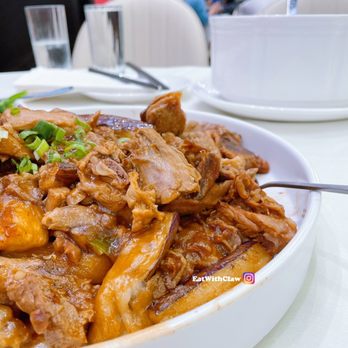 Kingsfield Chinese Cusine - The remaining of the peking duck sliced into pieces plus eggplant 5/5 - Chinese Near Me - Markham, Ontario