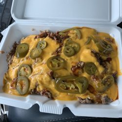 Cypress Corner Bar-B-Q - Bar b q nachos