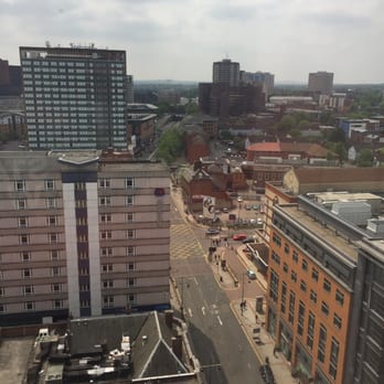 Leonardo Royal Hotel Birmingham - View from 16th floor - Hotels Near Me - Birmingham, ABE Leonardo Royal Hotel Birmingham - View from 16th floor - Hotels Near Me - Birmingham, ABE