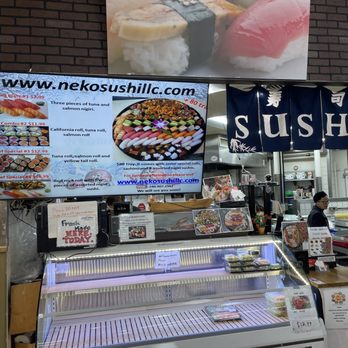 Neko sushi - a display of sushi - Sushi Bars Near Me - Rockville, Maryland Neko sushi - a display of sushi - Sushi Bars Near Me - Rockville, Maryland