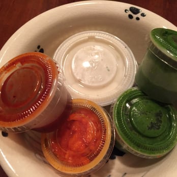 Manhattan Valley Indian Restaurant - Cilantro green sauces (love!), sweet red sauce-also love, chopped onion w/red/orange color - Indian Near Me - New York, New York Manhattan Valley Indian Restaurant - Cilantro green sauces (love!), sweet red sauce-also love, chopped onion w/red/orange color - Indian Near Me - New York, New York