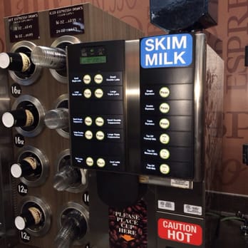 Daily Press - Automatic skim latte machine. There's also one with 2% milk and another with half n half, as well as regular drip coffe. - Fast Food Near Me - Monroe, Louisiana