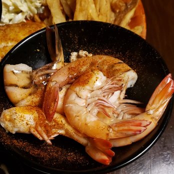 Crab Trap - Huge boiled shrimp - Seafood Near Me - St. Simons, Georgia