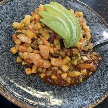 Culichi Town - Altata Tostada ($20) tasted decent - Mexican Near Me - Bell, California
