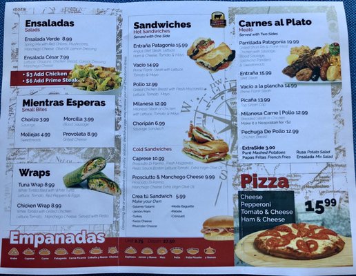 Menu photo 7 Patagonia Nahuen Cafe Hollywood, FL