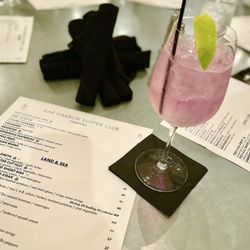 Bar Harbor Supper Club - Purple G &T