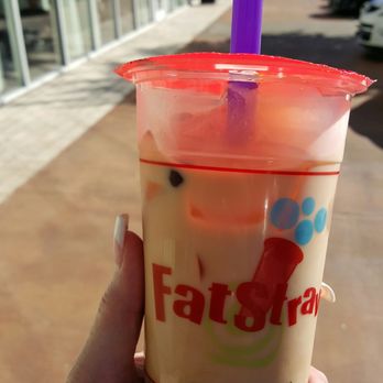 Fat Straws - Pumpkin Spice with boba! - Coffee & Tea Near Me - Dallas, Texas