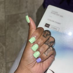C K Nails - This fill in set was $35!