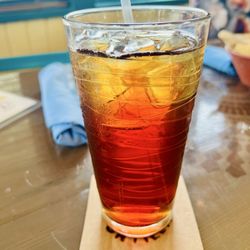 1/2 sweet/unsweetened iced tea