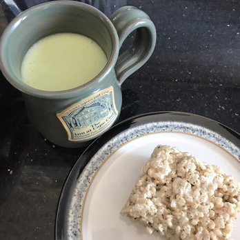Interlude Coffee & Tea - A snapshot of joy - getting through a pandemic one tasty Interlude rice krispy treat and matcha latte at a time - Coffee & Tea Near Me - New York, New York Interlude Coffee & Tea - A snapshot of joy - getting through a pandemic one tasty Interlude rice krispy treat and matcha latte at a time - Coffee & Tea Near Me - New York, New York