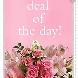 Bowden's Flowers - Starting at $55, the "Deal of the Day" was an assorted arrangement which can be customized to your specific needs.