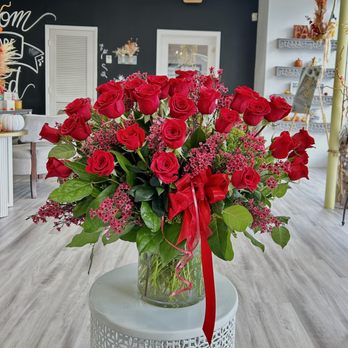 Marie's Florals - 4 Dozen red roses - Florists Near Me - Miami, Florida