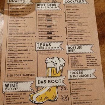 King's BierHaus - Menu - German Near Me - Dickinson, Texas King's BierHaus - Menu - German Near Me - Dickinson, Texas