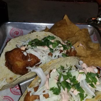 Ballast Point Brewing Long Beach - Fish tacos...yummm - Breweries Near Me - Long Beach, California
