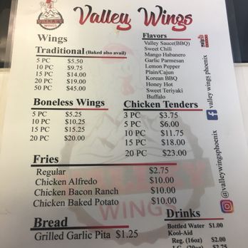 Valley Wings - Chicken Wings Near Me - Phoenix, Arizona