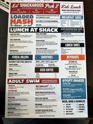 Menu photo 5 Shack Breakfast & Lunch Overland Park, KS