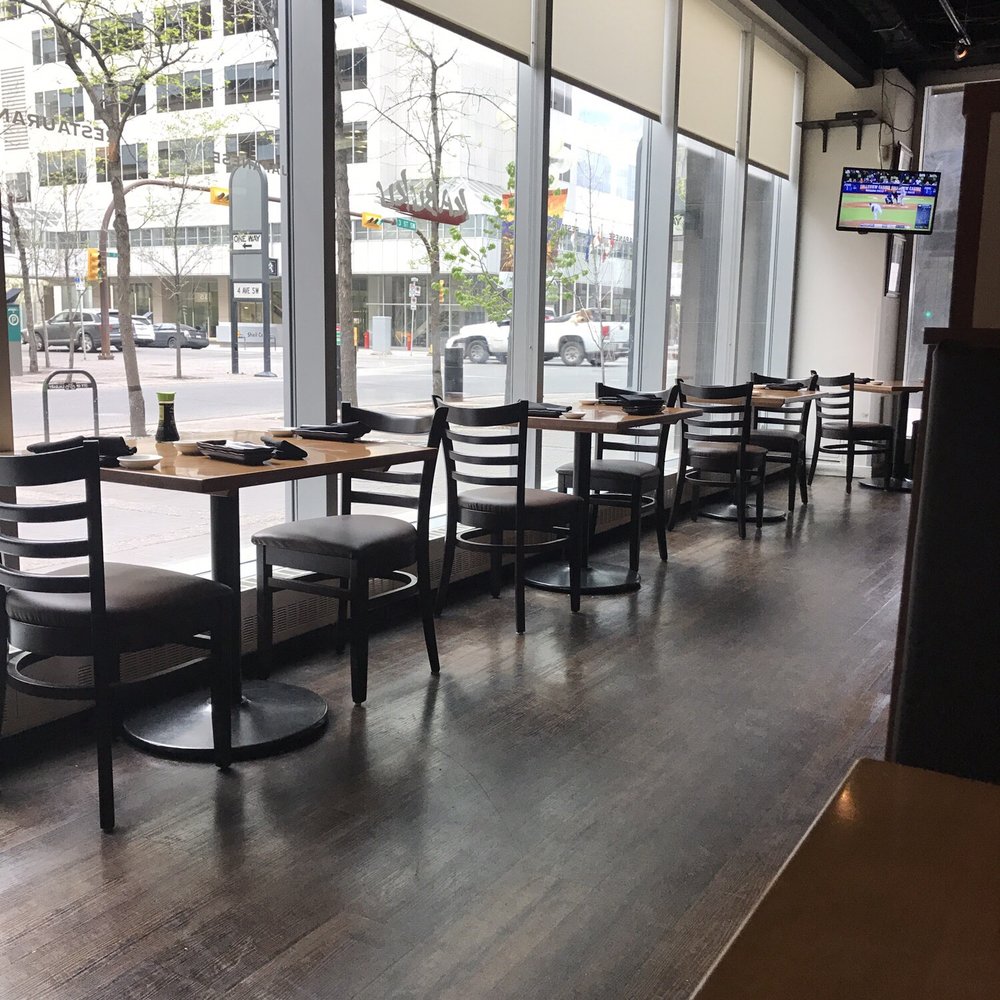 KABUKU - Empty on a weekday evening, but nice set up - Japanese Near Me - Calgary, Alberta KABUKU - Empty on a weekday evening, but nice set up - Japanese Near Me - Calgary, Alberta