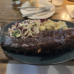 Grilled Baby Back Ribs - full rack = Amazing Grilled Baby Back Ribs - full rack = Amazing