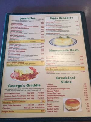 Menu photo 4 George's Coney and Grill Howell, MI