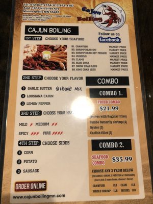 Menu photo 8 Cajun Boil Minneapolis, MN