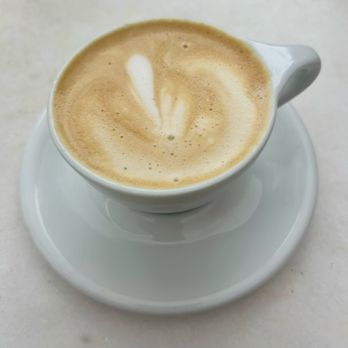 Paper or Plastik Cafe - Almond Cappuccino - New American Near Me - Los Angeles, California