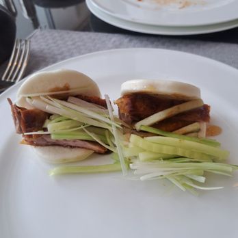 Shanghai Terrace - Peking duck...tender with fresh green onions and cucumbers - Chinese Near Me - Chicago, Illinois
