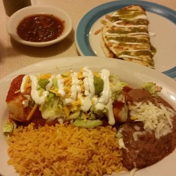 Señor Taco - Burrito special and a quesadilla.  Excellent! - Mexican Near Me - Pinellas Park, Florida