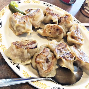 Dumpling King - Shrimp and Pork Pan Seared Dumplings - Chinese Near Me - Houston, Texas Dumpling King - Shrimp and Pork Pan Seared Dumplings - Chinese Near Me - Houston, Texas
