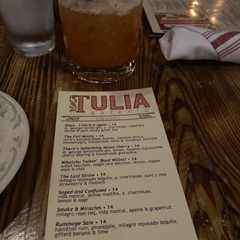 Osteria Tulia - Fiore cocktail - Italian Near Me - Naples, Florida Osteria Tulia - Fiore cocktail - Italian Near Me - Naples, Florida