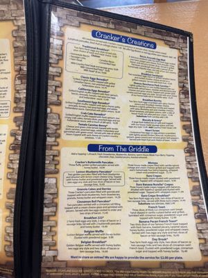 Menu photo 4 Crackers & Co Cafe Mesa, AZ