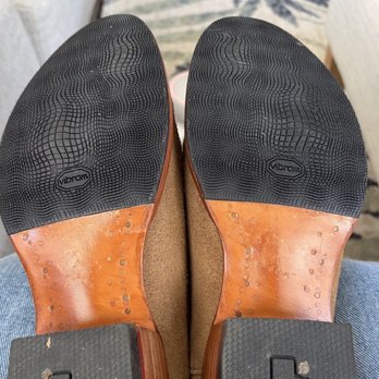 Tim's Shoe Repair - Vibram Sole Savers on Chisos no 1 boots - Shoe Repair Near Me - Temecula, California