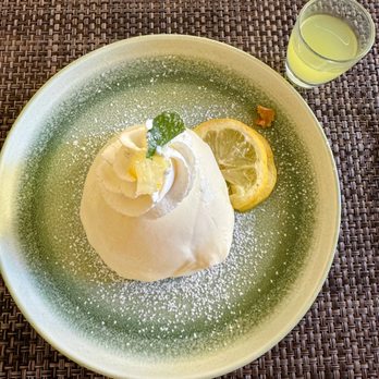 Trattoria dei Mori - Delizia al limone with lemoncello - Italian Near Me - Sorrento, NA Trattoria dei Mori - Delizia al limone with lemoncello - Italian Near Me - Sorrento, NA