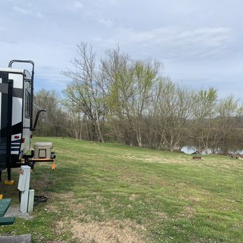 Riverside Rv Park & Resort - Back in site 184. - RV Parks Near Me - Sevierville, Tennessee