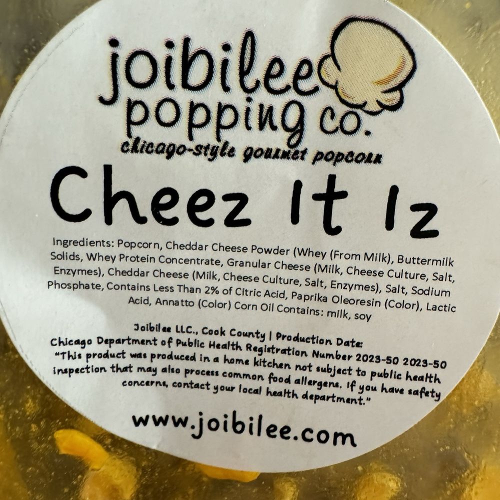 Joibilee Popping - Cheddar popcorn - Popcorn Shops Near Me Joibilee Popping - Cheddar popcorn - Popcorn Shops Near Me