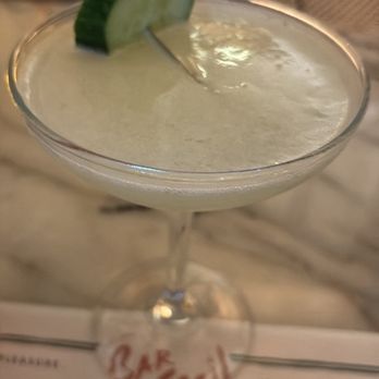 Bar Cecil - Mezcal cucumber martini - Cocktail Bars Near Me - Palm Springs, California Bar Cecil - Mezcal cucumber martini - Cocktail Bars Near Me - Palm Springs, California