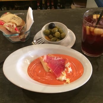 Ovejas Negras - Cold tomato soup - Tapas Bars Near Me - Seville, SE