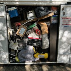 Asheville Area Movers - Storage container - packed!