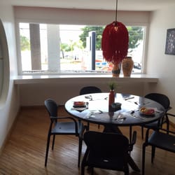 Golden Fortaleza Flat - The breakfast table view