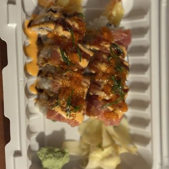 Moms - Firecracker Roll - Japanese Near Me - Hilo, Hawaii Moms - Firecracker Roll - Japanese Near Me - Hilo, Hawaii