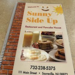 Sunny Side Up - Menu