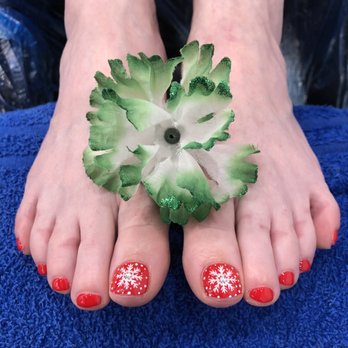 Valley Nail & Spa - Snowflake design - Nail Salons Near Me - Mesa, Arizona Valley Nail & Spa - Snowflake design - Nail Salons Near Me - Mesa, Arizona