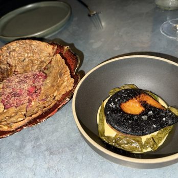 Baso - Elk tartare and peach 2.0 - Spanish Near Me - Houston, Texas