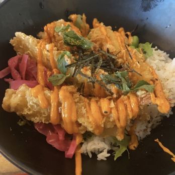 Federal Galley - Shrimp tempura poke bowl - New American Near Me - Pittsburgh, Pennsylvania