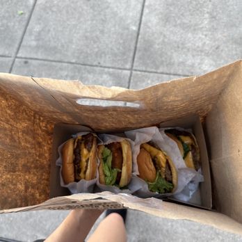 Shake Shack - ShackBurger ShackBurger Korean BBQ Burger 'Shroom Burger - Burgers Near Me - Tigard, Oregon Shake Shack - ShackBurger ShackBurger Korean BBQ Burger 'Shroom Burger - Burgers Near Me - Tigard, Oregon